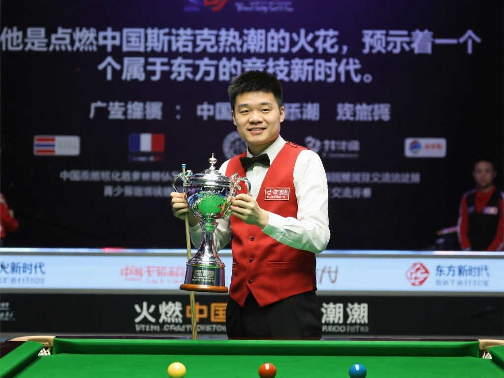外媒盛赞赵心童夺冠：新星闪耀，开启中国斯诺克黄金时代